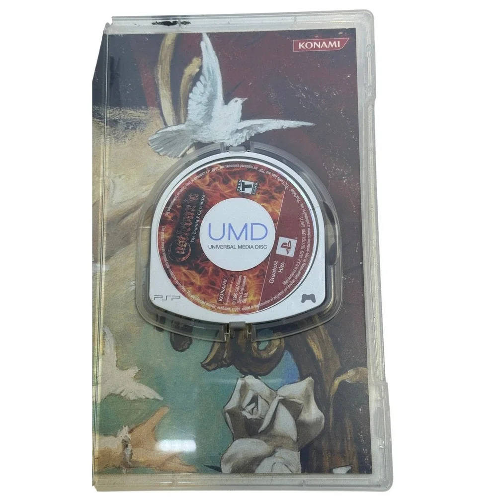 Castlevania The Dracula X Chronicles Sony PSP Konami Greatest Hits Black Label